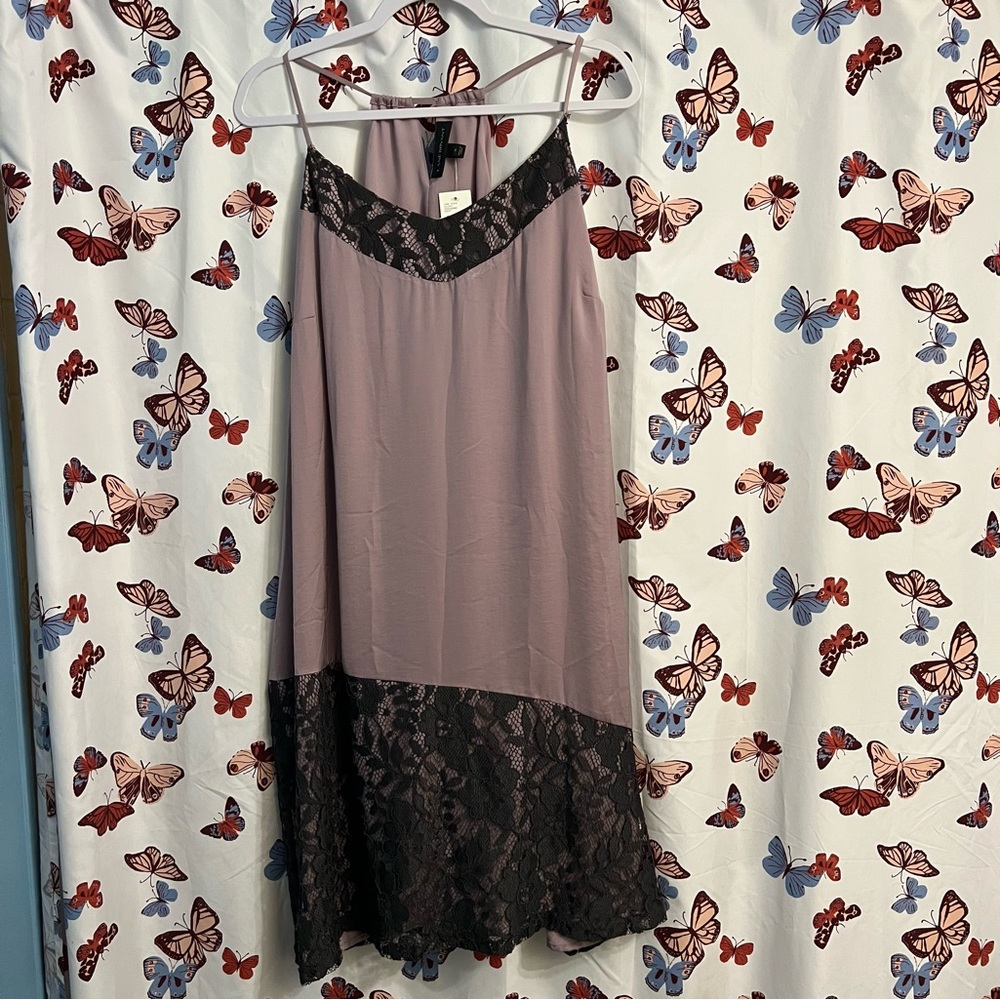 ❗️clearance-price firm❗️ Overlay cami shift  dress